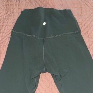 lululemon athletica Dark Green High-Rise Leggings